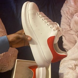 Alexander McQueen Oversized Platform Sneaker Red